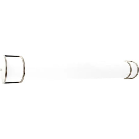 Westgate 48in. LVE Multi-CCT Vanity Lights with PC Lens and Metal Rings, 3000K/3500K/4000K LVE-48-MCT-BN